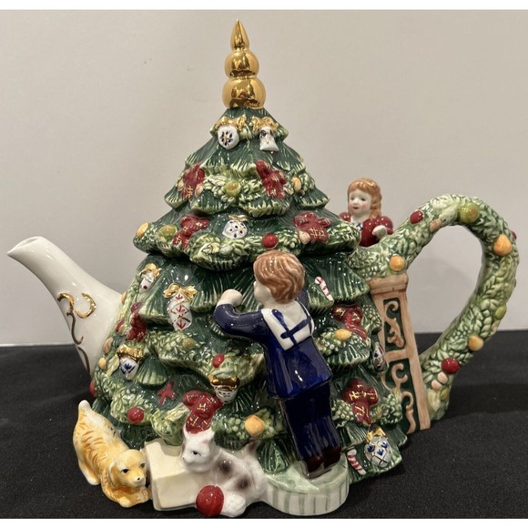 Waterford Holiday Waterford Holiday Heirloom Tree Teapot St Edition